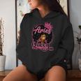 Aries Queen Birthday Afro Natural Hair Girl Black Women Women Hoodie Gifts for Her