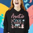Auntie Of The 1St Birthday Girl Auntie In Onderland Family Women Hoodie Gifts for Her