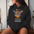 Autism Awareness Giraffe It's Ok To Be Different Women Hoodie Gifts for Her