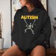 Autism Skeleton Meme Hombres Es Niños Sudadera con capucha para mujer Regalos para ella