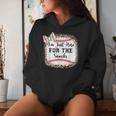 Baseball Sister Im Just Here For The Snacks Toddler Girl Women Hoodie Gifts for Her