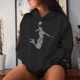 Basketball Girl Dunk Words Player Girls Kid N Youth Women Hoodie Gifts for Her