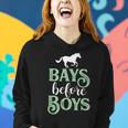 Bays Before Boys Horse Riding Lover Women Hoodie Gifts for Her