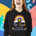 Be-Kind Of A B Tch Rainbow Sarcastic Saying Kindness Adult Women Hoodie Gifts for Her