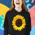 Beautiful Yellow Sunflower Sun Flower Blooms Women Hoodie Gifts for Her