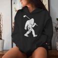 Bigfoot Golf Golfer Vintage Sasquatch Women Women Hoodie Gifts for Her