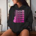 Birthday Taylor First Name Personalized Birthday Party Women Hoodie Gifts for Her