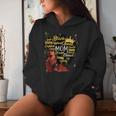 Black Afro Blessed Mom Christian African Mother's Day Women Hoodie Gifts for Her