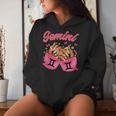 Black Nails Zodiac Birthday Gemini Queen Women Hoodie Gifts for Her