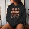 Black History Month Afro Melanin Black Afro American Women Hoodie Gifts for Her