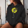 Blessed To Be Called Nana Happy Sunflower Family Women Hoodie Gifts for Her