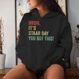 Bruh It's Staar Day You Got This Teacher Testing Day Women Hoodie Gifts for Her