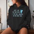 Butterfly Watching Flying Insect Entomologist Entomology Women Hoodie Gifts for Her