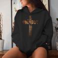 I Can't But I Know A Guy Christian Cross Faith Religious Women Hoodie Gifts for Her