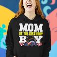 Car Racing Mom Of Birthday Boy Formula Race Driver Family Women Hoodie Gifts for Her