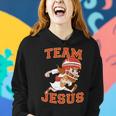 Christian Team Jesus Football Lover Faith Hope Christmas Women Hoodie Gifts for Her
