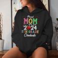 Class 2024 Graduation Proud Mom Of A 2024 5Th Grade Graduate Women Hoodie Gifts for Her