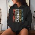 Coach Afro African American Black History Month Women Hoodie Gifts for Her