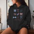 Coquette Mother Baby Nurse Girly Postpartum Rn Graduation Women Hoodie Gifts for Her