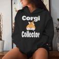 Corgi Collector Lustiger Tierliebhaber Hundebesitzer Mama Papa Humor Kapuzenpullover für Damen Geschenke für Sie