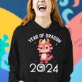 Cute New Year 2024 For Kid Girl Boy Year Of The Dragon Women Hoodie Gifts for Her
