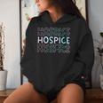 Cute Tie Dye Hospice Nurse Life Hospice Squad Women Hoodie Gifts for Her