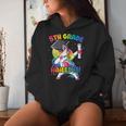 Dabbing 5Th Grade Unicorn Graduation Class Of 2021 Nailed It Women Hoodie Gifts for Her