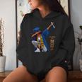 Dabbing African Black Girl Graduation Class Of 2024 Women Hoodie Gifts for Her