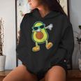 The Dabbing Avocado Plant Green Food Lover Women Hoodie Gifts for Her