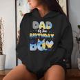 Dad And Mom Birthday Boy Dog Family Matching Women Hoodie Gifts for Her