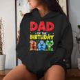 Dad And Mom Birthday Boy Gorilla Game Family Matching Women Hoodie Gifts for Her