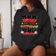 Dad And Mom Birthday Boy Mouse Family Matching Women Hoodie Gifts for Her
