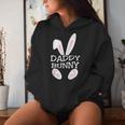 Daddy Bunny Ostern Familie Matching Papa Papaatertag Kapuzenpullover für Damen Geschenke für Sie