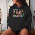 Dare To Be Yourself Autism Awareness Superheroes Women Women Hoodie Gifts for Her