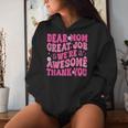 Dear Mom Great Job We're Awesome Thank Groovy Mother's Day Women Hoodie Gifts for Her