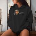 El Lindo Latido Del Búho Cuello Sudadera con capucha para mujer Regalos para ella