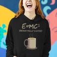 EMc2 Science Coffee Energy Milk Coffee Women Hoodie Gifts for Her