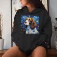 English Springer Spaniel Sternennacht Für Hundemama Papa Kapuzenpullover für Damen Geschenke für Sie