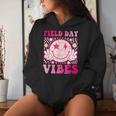 Field Day Vibes Fun Day Field Trip Groovy Teacher Student Women Hoodie Gifts for Her