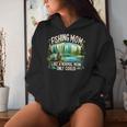 Fishing Mom Like A Normal Mom Only Cooler Fisherman Mom Women Hoodie Gifts for Her