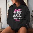 French Bulldog Mum Woman Frenchie Kapuzenpullover für Damen Geschenke für Sie