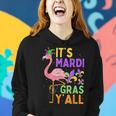Carnival Party Idea Flamingo Mardi Gras Women Hoodie Gifts for Her