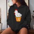 Chicken Pot Pi Day Pie Math Lover Teacher Geek Women Hoodie Gifts for Her