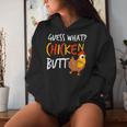 Guess What Chicken Butt Farmer Love Chickens Women Hoodie Gifts for Her