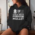 Mullet Daddy Sarcastic 80S Hair Fathers Day Saying Women Hoodie Gifts for Her