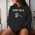 Nerdy Don't Be A Jerk Calculus Physics Math Teacher Women Hoodie Gifts for Her