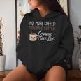 No More Coffee Commas Save Lives English Teacher Women Hoodie Gifts for Her