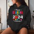 Proud Grandma Of A Class Of 2024 Pre-K Graduate Women Hoodie Gifts for Her