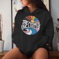 The Future Is Inclusive Lgbt Pride Month Flag Rainbow Women Hoodie Gifts for Her
