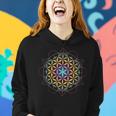 Geometrical Flower Of Life Spiritual Mandela Idea Women Hoodie Gifts for Her